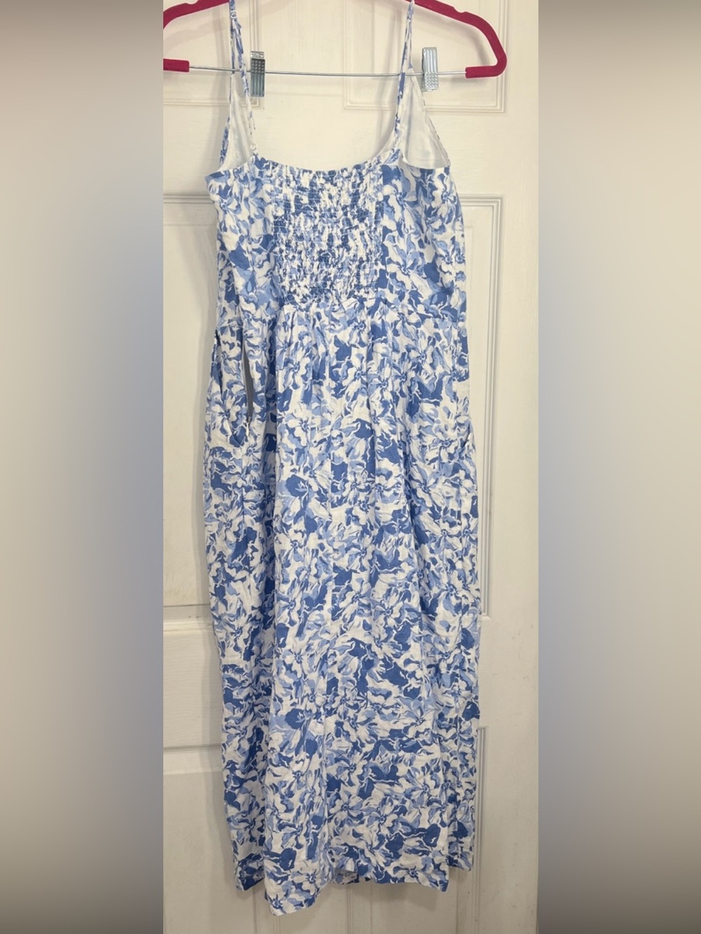 Quince 100% European Linen Scoop Neck Midi Dress Medium - Picture 10 of 15